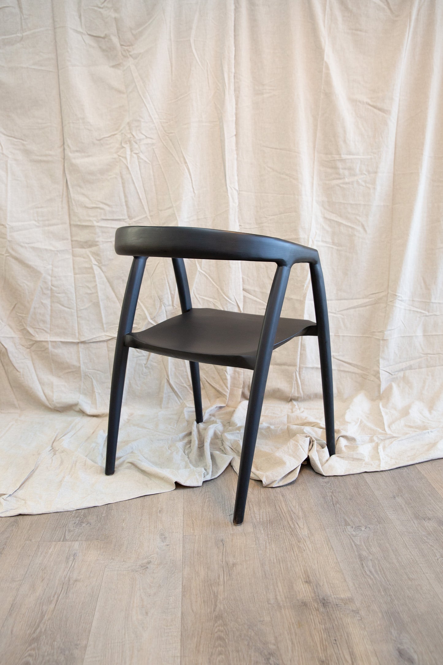 Silla de comedor Ébano