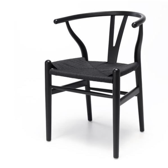 Silla Wishbone Black
