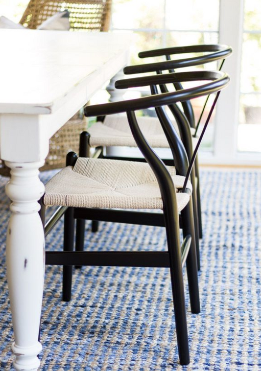 Silla Wishbone mixta