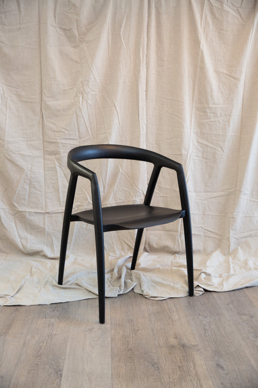 Silla de comedor Ébano
