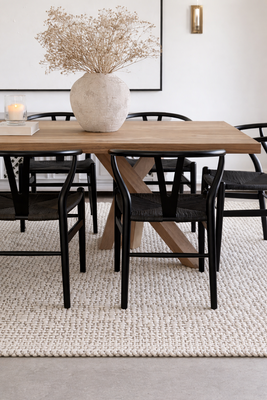 Silla Wishbone Black