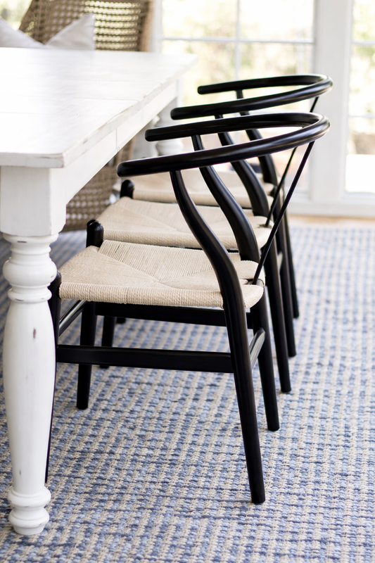 Silla Wishbone mixta