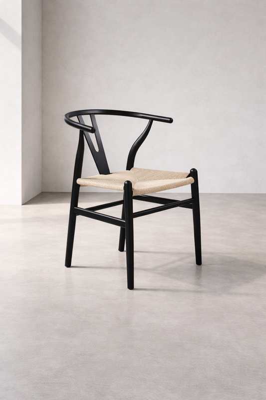 Silla Wishbone mixta